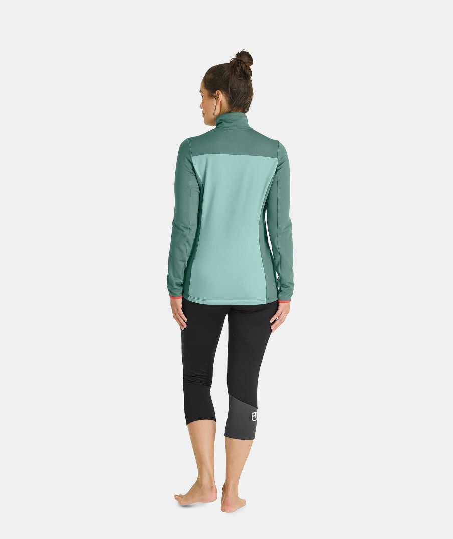 Ortovox Fleece Light Zip Neck | Hoodies & Fleece Jackets