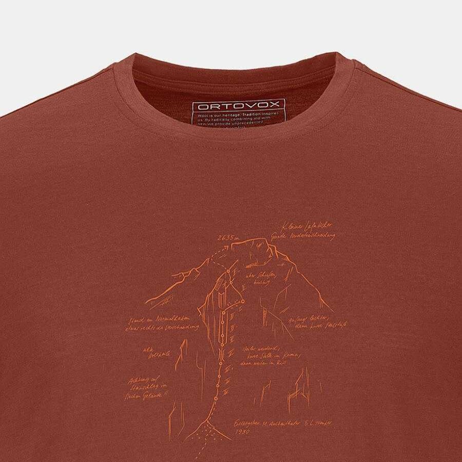 Ortovox 120 Tec Lafatscher Topo Ts | T-Shirts & Longsleeves