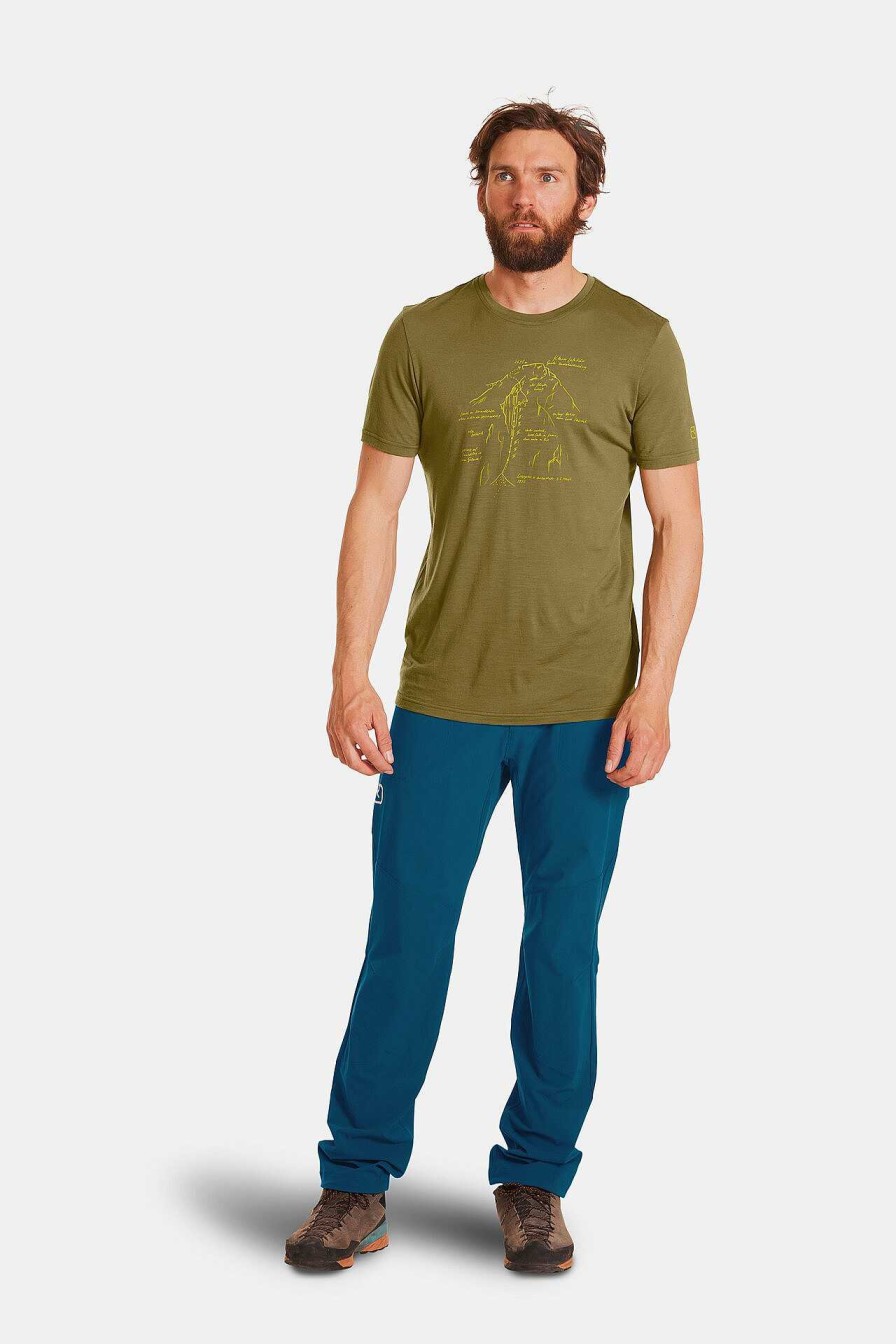 Ortovox 120 Tec Lafatscher Topo Ts | T-Shirts & Longsleeves