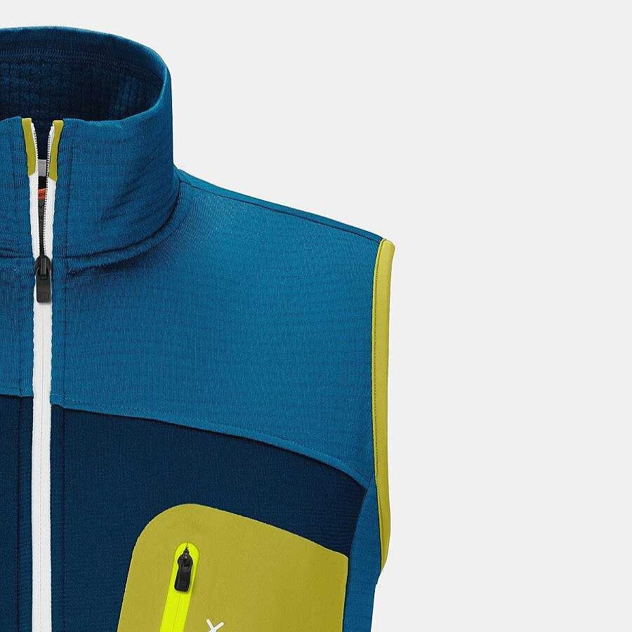 Ortovox Fleece Grid Vest | Jackets & Vests